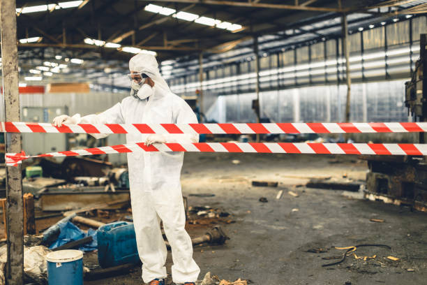 Professional Unattended Death Cleanup technician working in New Haven, IN